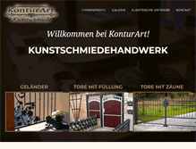 Tablet Screenshot of konturart.de